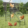 Load image into Gallery viewer, Steel Chicken Coop Perches with Adjustable Swing, 10 Roosting Bars, Activity Play Set, Chicken Coop Accessory Toys for Backyard, Farm
