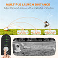 Charger l'image dans la visionneuse de la galerie, Automatic Dog Ball Launcher for Large Medium Dogs, Upgraded 26-59-79ft Outdoor Ball Launcher with 3* 2.5inch ETPU Balls Play Toys, Interactive Dog Toys for Indoor Outdoor
