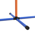Load image into Gallery viewer, 4 Pieces Dog Agility Training Equipment Dog Obstacle Course, Pet Outdoor Games with Weave Poles, Adjustable Hurdle, Jump Ring, Pause Box, Whistle, Balls, Carry Bag, Orange
