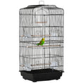 Load image into Gallery viewer, 36" Bird Cage for Finches, Canaries Budgies, Parrot Cage with Accessories, Handle, Black
