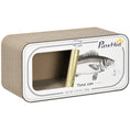 Load image into Gallery viewer, Cat Scratching Board, 2 in 1 Cat Scratcher Cardboard with Catnip, Canned Tuna Design Cat House for Indoor Kitty, Cream White
