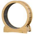 Load image into Gallery viewer, Cat Treadmill, Cat Exercise Wheel, 30 inch Kitten Running Wheel with Brake, Carpeted Runway for Exercise - Natural Wood Finish
