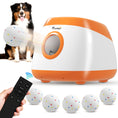 Load image into Gallery viewer, Dog Ball Launcher Automatic, 26-79 FT Adjustable Distance, Rechargeable Dog Ball Thrower with 6 ETPU Tennis Fetch Toys 2.5", Low Noise, Remote Control, for Medium to Large Breeds, Orange
