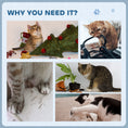 Load image into Gallery viewer, Cat Scratcher, 2-in-1 Cat Scratching Board with Catnip, Cardboard Lounge for Indoor Cats
