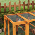 Load image into Gallery viewer, Wooden Chicken Run Hen Coop House Combinable Design Outdoor Use with Perches, for 1-3 Chickens, Ducks, 140 x 84 x 80cm
