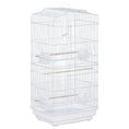 Load image into Gallery viewer, 36" Bird Cage for Finches, Canaries Budgies, Parrot Cage with Accessories, Handle, White
