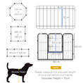 Load image into Gallery viewer, Dog Pen 8 Panels Puppy Pen Heavy Duty Pet Playpen for Indoor Outdoor for Dogs, Rabbits, Ducks 60cm High
