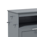 Load image into Gallery viewer, Pet Feeder Station, Dog Food Storage Container w/ Raised Dog Bowls, Hanger, for Food and Water - Grey
