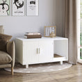 Load image into Gallery viewer, Cat Litter Box Enclosure, Hidden Litter Box Furniture, Cat House End Table Washroom with Scratching Pad, for Indoor Cats Kittens, White
