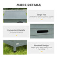 Load image into Gallery viewer, PawHut 31"L Wooden Decorative Dog Cage Kennel Wire Door with Lock Small Animal House with Openable Top Removable Bottom Dark Gray
