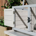Load image into Gallery viewer, Wooden Rabbit Hutch Bunny Small Animal House with Openable Asphalt Roof, Slide-out Tray, Indoor/Outdoor, Light Grey
