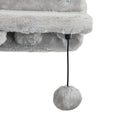Load image into Gallery viewer, 5Pcs Cat Wall Shelf with Scratching Post, Cat Wall Shelves for Relaxing, Climbing, Cat Wall With Soft Ladder, Cat Bed, Play Ball, Grey
