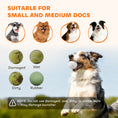 Load image into Gallery viewer, Automatic Dog Ball Launcher, Dog Ball Thrower with 5 2.3" ETPU Balls, 3 Distance Settings (20/33/46 ft) for Small Medium Pets, Interactive Fetch Machine for Indoor & Outdoor Play, Green
