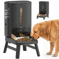 Load image into Gallery viewer, Automatic Dog Feeder Large Breed, 15L/63 Cups Anti-Clog Dog Food Dispenser for Large Kibble up to 23mm, Elevated Design,  Dual Power, Easy to Set Up
