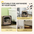 Load image into Gallery viewer, Cat Scratching Board, Cat Scratcher TV Shape Corrugated Cardboard 2 in 1 Cat House with Catnip, for Indoor Cats, Brown
