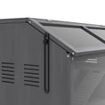Load image into Gallery viewer, Wooden Hamster Cage, Gerbil Cage for Syrian Hamster with Exercise Play House, Openable Top 85 x 45 x 44cm - Grey
