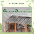 Load image into Gallery viewer, Catio, Wooden Outdoor Cat Enclosure Window Box with Weatherproof Roof, Bridge, Resting Box, Platforms, Cat Cage for 2 Kittens, Orange
