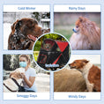 Load image into Gallery viewer, Dog Stroller Rain Cover, Cover for Dog Pram Stroller, Buggy for Large, Medium Dogs w/ Rear Entry
