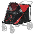 Load image into Gallery viewer, Dog Stroller Rain Cover, Cover for Dog Pram Stroller, Buggy for Large, Medium Dogs w/ Rear Entry
