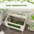 Load image into Gallery viewer, 29 Gallon Reptile Terrarium, 31.5" x 20" x 24" Top Opening Reptile Tank with Tempered Glass Windows, Ventilations, for Snakes Lizards Horned Frogs Chameleons Hamsters Gerbil
