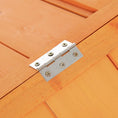Load image into Gallery viewer, Chicken Run, Wooden Chicken Coop with Nesting Box, Openable Roof for 4-8 Chickens, Rabbits, Ducks, for Garden - Orange
