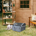 Load image into Gallery viewer, Pet Carrier Folding Bag Car Seat Cat Dog Puppy Kennel Portable Travel Cage Tote Case Mesh Holder House Grey
