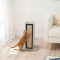 Load image into Gallery viewer, Cat Scratching Post, 63 cm Tall Scratcher with Replaceable Scratching Board, Top Perch, Natural Sisal Scratch Mat, for Large Cats and Kittens, Oak
