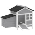 Load image into Gallery viewer, Chicken Coop, Compact Wooden Hen House with Pull-Out Metal Tray, Nesting Box, for 1-2 Chickens
