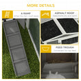 Load image into Gallery viewer, 61'' L 2-Story Rabbit Hutch Bunny Cage Small Animal House with Pull Out Tray, Detachable Run, Ramp, for Indoor Outdoor, Light Grey
