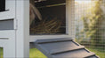 Load and play video in Gallery viewer, 2 Tier Rabbit Hutch with House, Run, No-leak Plastic Trays, 157.4 x 53 x 93.5cm, Grey
