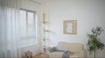 Load and play video in Gallery viewer, 8.5ft Tall Cat Climber with 5 Scratching Posts & Platforms Beige
