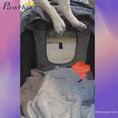 Load and play video in Gallery viewer, Luxury Pet Stroller with 3 Rubber Wheels Adjustable Canopy & Zippered Mesh Door, Grey
