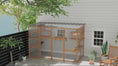 Load and play video in Gallery viewer, Outdoor Catio with Scratching Posts & Resting Boxes for 1-5 Cats, 118"x55"x75.5", Orange
