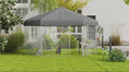 Load and play video in Gallery viewer, 13.4'x11.5'x8.8' Outdoor Dog Kennel with Waterproof UV-Resistant Roof & Lockable Door, Silver
