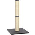 Load image into Gallery viewer, Cat Scratching Post, 80cm Tall Cat Scratch Post with Sisal Rope, Plush Base, Lightweight Claw Scratcher for Indoor Kittens, Dark Grey
