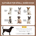 Load image into Gallery viewer, Raised Dog Bed Waterproof Elevated Pet Cot with Breathable Mesh UV Protection Canopy Brown, for Small Dogs, 61 x 46 x 62cm
