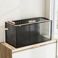 Load image into Gallery viewer, Hamster Cage Steel Frame Chewproof, Large Rat Cage with Openable Top, Deep Burrow, Transparent Small Animal Habitat for Dwarf Syrian Hamster, Gerbil, Rats, 105L x 51W x 53H cm
