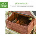Load image into Gallery viewer, 114" Chicken Coop Modern Living Hen House DIY 3 Shape Rabbit Hutch 2-tier Poultry Cage Pen Outdoor Backyard Customization Runs
