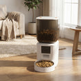 Load image into Gallery viewer, Automatic Cat Feeder with Camera, 2.4G WiFi, Smart APP Control 8L Extra Large Pet Feeder 1-10 Meals with 2-Way Audio, Night Vision, Anti-Clogging, 10s Meal Call Back, Dual Power Supply
