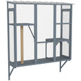 Load image into Gallery viewer, Catio Outdoor Cat Enclosure, Cat Window Box for 2-3 Cats with 2 Jumping Platforms & Scratching Post, Expendable Secure Window Perch House for Large Indoor Cats, Grey
