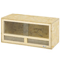 Load image into Gallery viewer, Reptile Terrarium Vivarium Habitat w/ Transparent Sliding Doors, Breathable Mesh, for Lizards, Horned Frogs, Snakes and Chameleons, 60 x 29.5 x 29.5cm

