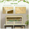 Load image into Gallery viewer, Reptile Terrarium Vivarium Habitat w/ Transparent Sliding Doors, Breathable Mesh, for Lizards, Horned Frogs, Snakes and Chameleons, 60 x 29.5 x 29.5cm
