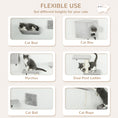 Load image into Gallery viewer, Cat Wall Shelves, 7PCs Cat Shelves with Perches, House, Sisal Post Ladder, Bed & Ball, Ceiling Wall Mounted Cat Climber, Grey
