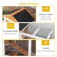 Load image into Gallery viewer, 65" Wooden Rabbit Hutch, Pet Playpen with Openable Roof, Bunny House Enclosure with Storage Box, Slide-out Tray, Ramp, for Rabbits and Small Animals, Yellow
