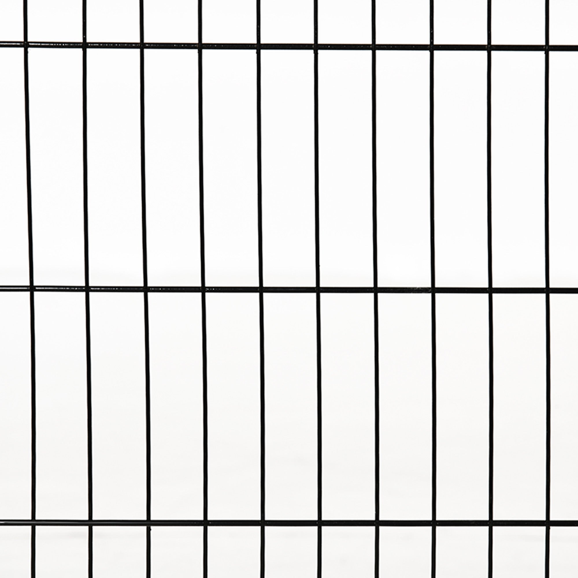 PawHut 72" W x 27.25" H Extra Wide Freestanding Pet Gate with Adjustable Length Dog, Cat, Barrier for House, Doorway, Hallway, Gray