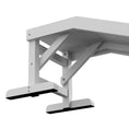 Load image into Gallery viewer, Pet Ramp Bed Steps for Dogs Cats Non-slip Carpet Top Platform Pine Wood 49"L x 16"W x 14"H White
