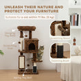 Charger l'image dans la visionneuse de la galerie, Cat Tree for Large Cat Adults, 41 Inch Cat Tower for Indoor Cats w/ Scratching Posts, Cat Bed, Condo, Jumping Platforms, Toy Balls, Leopard Print
