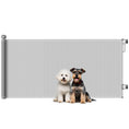 Load image into Gallery viewer, Retractable Stair Gate for Dogs, Extra Wide Dog Gate Extends Up to 180 cm Wide, 86.5 cm Tall, for Doorways, Stairways, Hallways, Indoor and Outdoor, Grey
