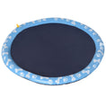 Load image into Gallery viewer, Dog Splash Pad, Pet Sprinkler Mat, Non-Slip Dog Paddling Pool, Foldable Outdoor Sprinkler and Splash Mat Water Play for Garden, Patio, Summer Fun, 170 cm
