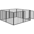 Load image into Gallery viewer, Heavy Duty Dog Playpen, 8 Panels Dog Pen, 80cm Height Pet Playpen Exercise Pen, with Door, for Small and Medium Dogs
